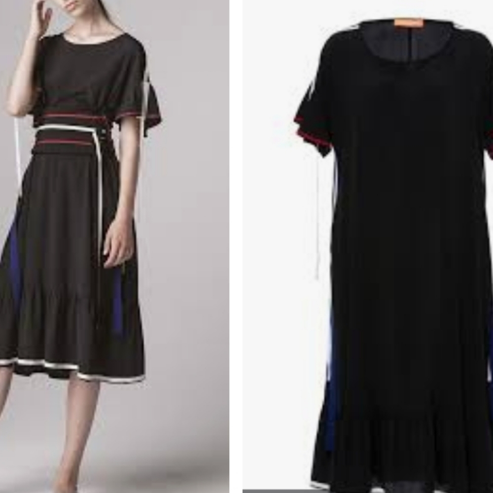 Smarteez Short Sleeve Ribbon Dress - Picture 3 of 3
